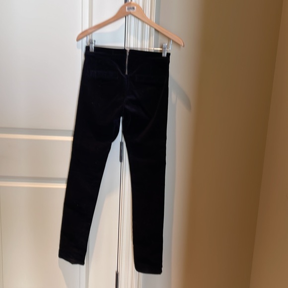 Veronica Beard Jane Velvet Ankle Skinny Pant - Picture 3 of 3